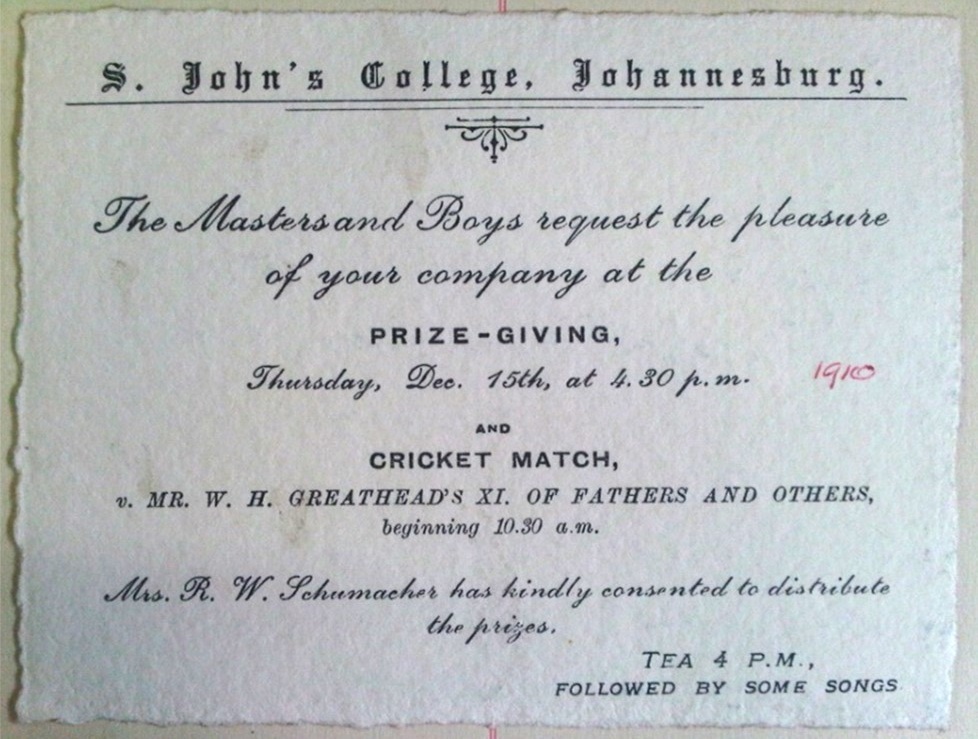 St Johns College 1910 3