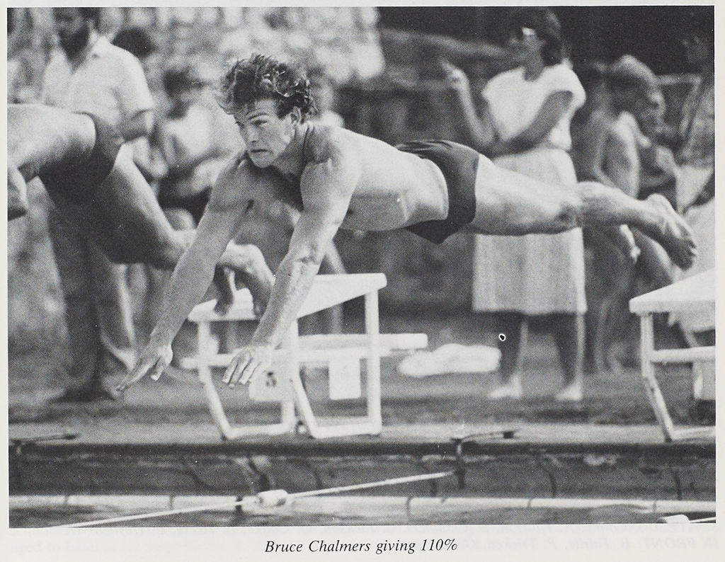 Bruce Chalmers Swimming