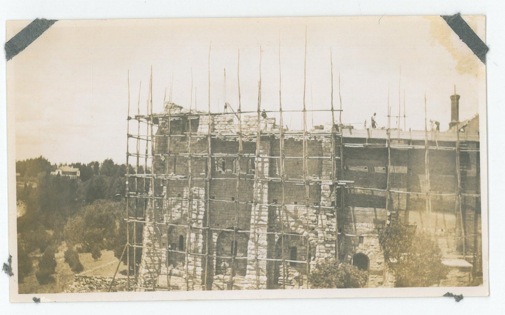 Construction of the chapel